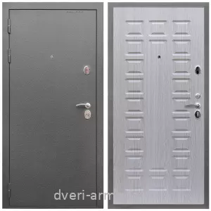 Двери оптом, Металлическая дверь входная Армада Оптима Антик серебро / МДФ 16 мм ФЛ-183 Дуб белёный