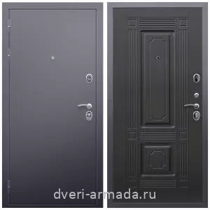 Офисные, Дверь входная Армада Люкс Антик серебро / МДФ 16 мм ФЛ-2 Венге