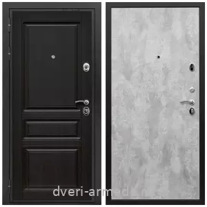 Двери МДФ для квартиры, Дверь входная взломостойкая Армада Премиум-Н МДФ 16 мм ФЛ-243 / МДФ 6 мм ПЭ Цемент светлый