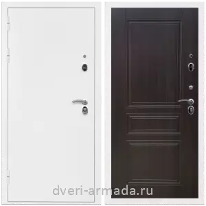 Входные металлические двери в Московской области, Дверь входная Армада Оптима Белая шагрень / МДФ 6 мм ФЛ-243 Эковенге