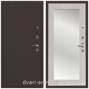 Входные двери лофт, Дверь входная Армада Комфорт Антик медь / МДФ 16 мм ФЛЗ-пастораль Дуб белёный