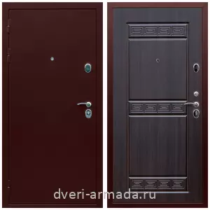 Современные входные двери, Дверь входная элитная в квартиру стальная Армада Люкс Антик медь / МДФ 10 мм ФЛ-242 Эковенге с панелями