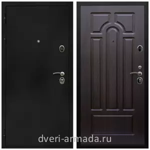 Входные двери черная шагрень, Дверь входная Армада Престиж Черная шагрень / МДФ 16 мм ФЛ-58 Венге