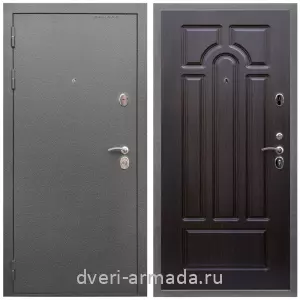 Входные металлические двери в Московской области, Дверь входная Армада Оптима Антик серебро / МДФ 16 мм ФЛ-58 Венге