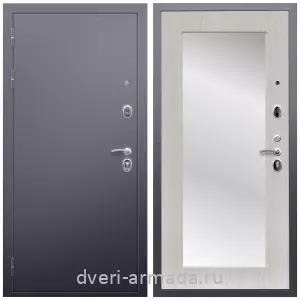 Двери оптом, Металлическая дверь входная стальная большая Армада Люкс Антик серебро / МДФ 16 мм ФЛЗ-пастораль, Дуб белёный