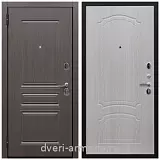 Входные двери МДФ с двух сторон, Дверь входная Армада Экстра ФЛ-243 Эковенге / ФЛ-140 Дуб беленый с повышенной шумоизоляцией