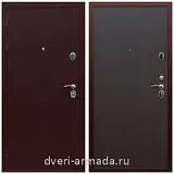 Наружные, Недорогая дверь входная Армада Люкс Антик медь / ПЭ Венге