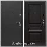 Дверь входная Армада Престиж Черный шелк / ФЛ-243 Венге