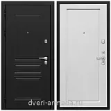 Дверь входная Армада Экстра ФЛ-243 Черная шагрень / ФЛ-119 Ясень белый
