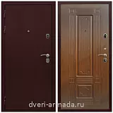 Входные двери толщиной 100 мм, Дверь входная Армада Лондон Антик медь / ФЛ-2 Мореная береза со звукоизоляцией