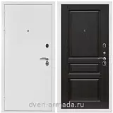 Дверь входная Армада Престиж Белая шагрень / ФЛ-243 Венге
