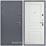 Дверь входная Армада Лондон Антик серебро / ФЛ-243 Белый матовый