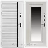Дверь входная Армада Каскад WHITE МДФ 10 мм / МДФ 16 мм ФЛЗ-120 Дуб белёный