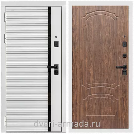 Дверь входная Армада Каскад WHITE МДФ 10 мм / МДФ 16 мм ФЛ-140 Мореная береза