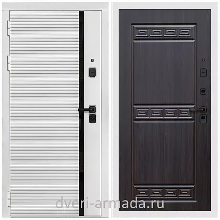 Дверь входная Армада Каскад WHITE МДФ 10 мм / МДФ 10 мм ФЛ-242 Эковенге