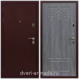 Входные двери толщиной 100 мм, Дверь входная Армада Лондон Антик медь / ФЛ-58 Дуб Филадельфия графит с повышенной шумоизоляцией