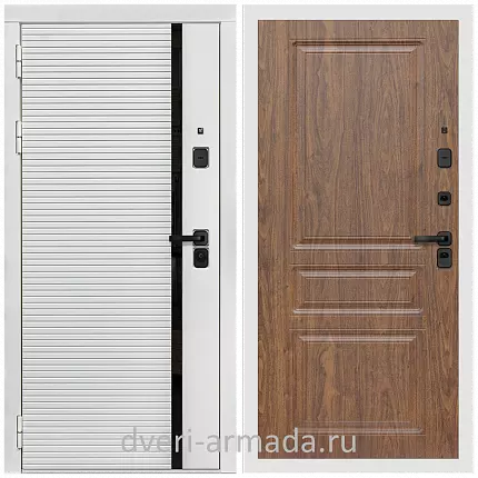 Дверь входная Армада Каскад WHITE МДФ 10 мм / МДФ 16 мм ФЛ-243 Мореная береза