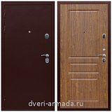 Дверь входная Армада Люкс Антик медь / ФЛ-243 Мореная береза