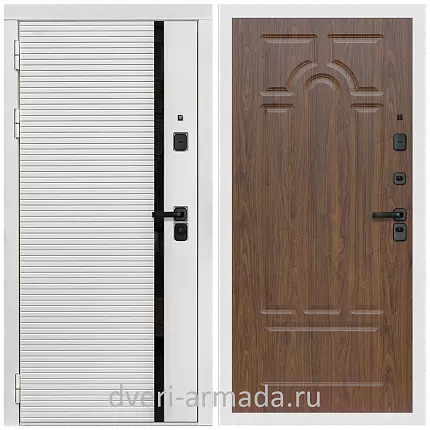 Дверь входная Армада Каскад WHITE МДФ 10 мм / МДФ 6 мм ФЛ-58 Мореная береза