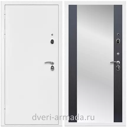 Дверь входная Армада Оптима Белая шагрень / МДФ 16 мм СБ-16 Венге