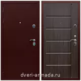 Входные двери с замками Mottura, Дверь входная в квартиру Армада Люкс Антик медь / ФЛ-102 Эковенге утепленная с двух сторон уличная