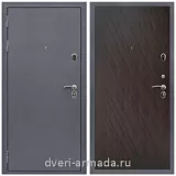 Дверь входная Армада Престиж Strong антик серебро / МДФ 16 мм ФЛ-86 Венге структурный