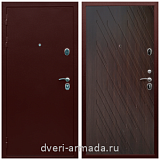 Дверь входная Армада Люкс Антик медь / ФЛ-86 Венге структурный