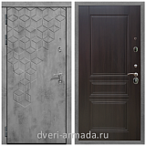 Дверь входная Армада Квадро Бетон тёмный /  ФЛ-243 Эковенге