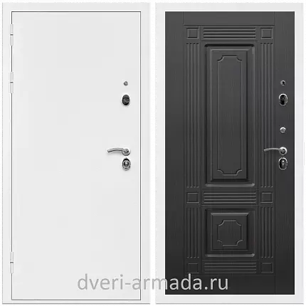 Дверь входная Армада Оптима Белая шагрень / МДФ 16 мм ФЛ-2 Венге