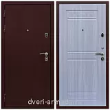Входные двери классика, Дверь входная Армада Престиж Антик медь / ФЛ-242 Сандал белый