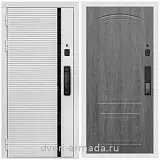 Умная входная смарт-дверь Армада Каскад WHITE Kaadas K9 / ФЛ-138 Дуб Филадельфия графит