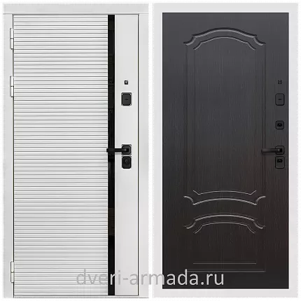 Дверь входная Армада Каскад WHITE МДФ 10 мм / МДФ 6 мм ФЛ-140 Венге