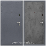 Дверь входная Армада Лондон 2 Антик серебро / ФЛ-291 Бетон темный